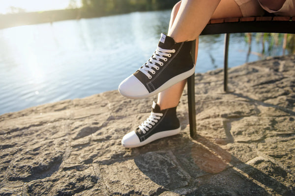 Ahinsa Street Hemp High-top Sneakers