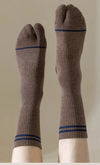 Tabi Socks with Stripes