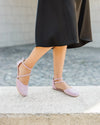 Shapen Orchid Suede Dressy Flat
