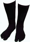 Tall Black Cotton/Nylon Tabi Socks