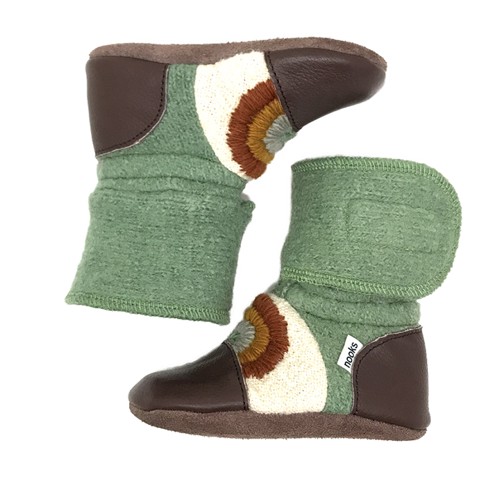 Nooks Design Wool Booties