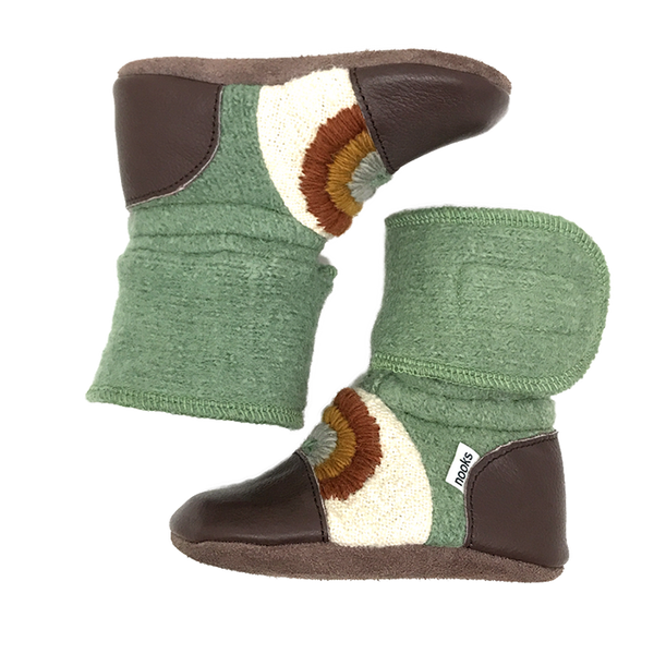 Nooks Design Wool Booties