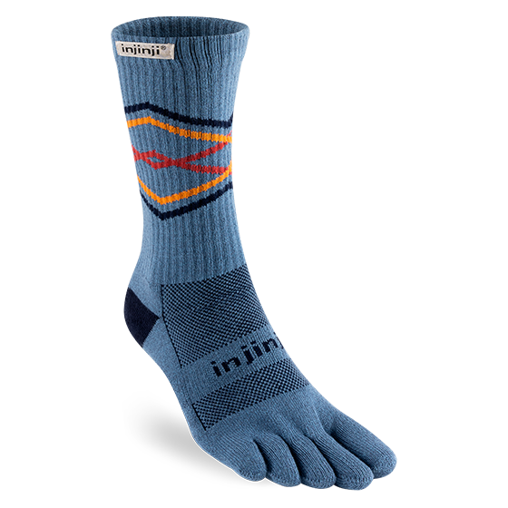 Injinji Trail Midweight Crew Toesocks