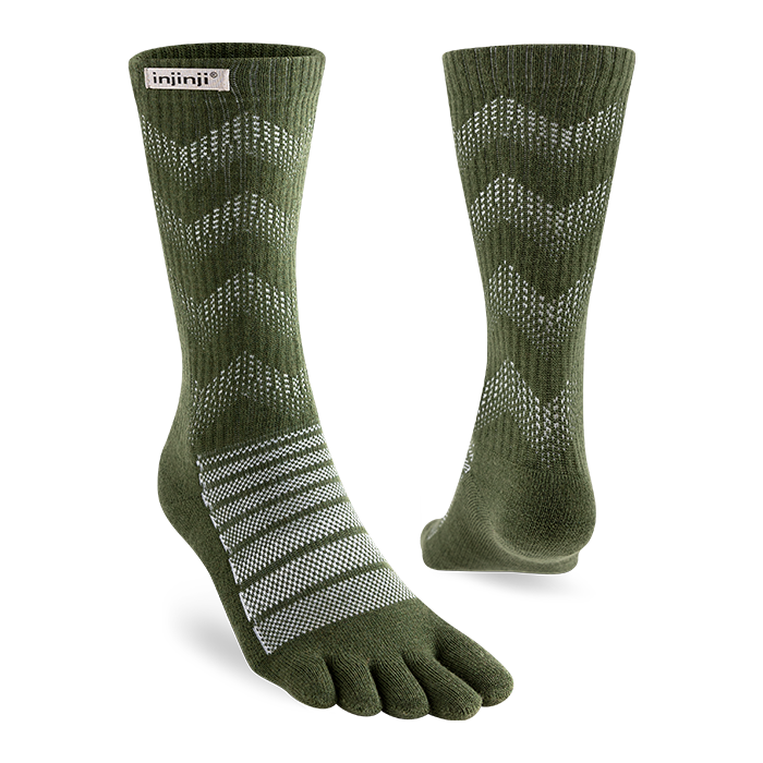 Injinji Outdoor Wool Crew Socks
