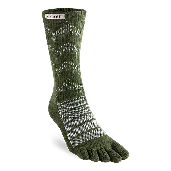 Injinji Outdoor Wool Crew Socks