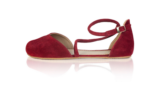 Shapen Orchid Suede Dressy Flat