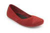 Phoenix Knit Dressy Flat in Red Colour