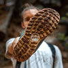 Muddy Trail Traction Outsole of Primal Pursuit showing deep lugs
