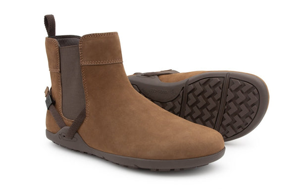 Tari-Minimal Leather Chelsea Boot Toffee Pair