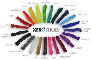Great Variety of Colours of Xero Shoe Laces