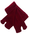 Dark Red Cashmere Tabi Socks